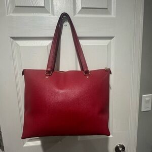 Coach Vibrant Red Tote Bag
